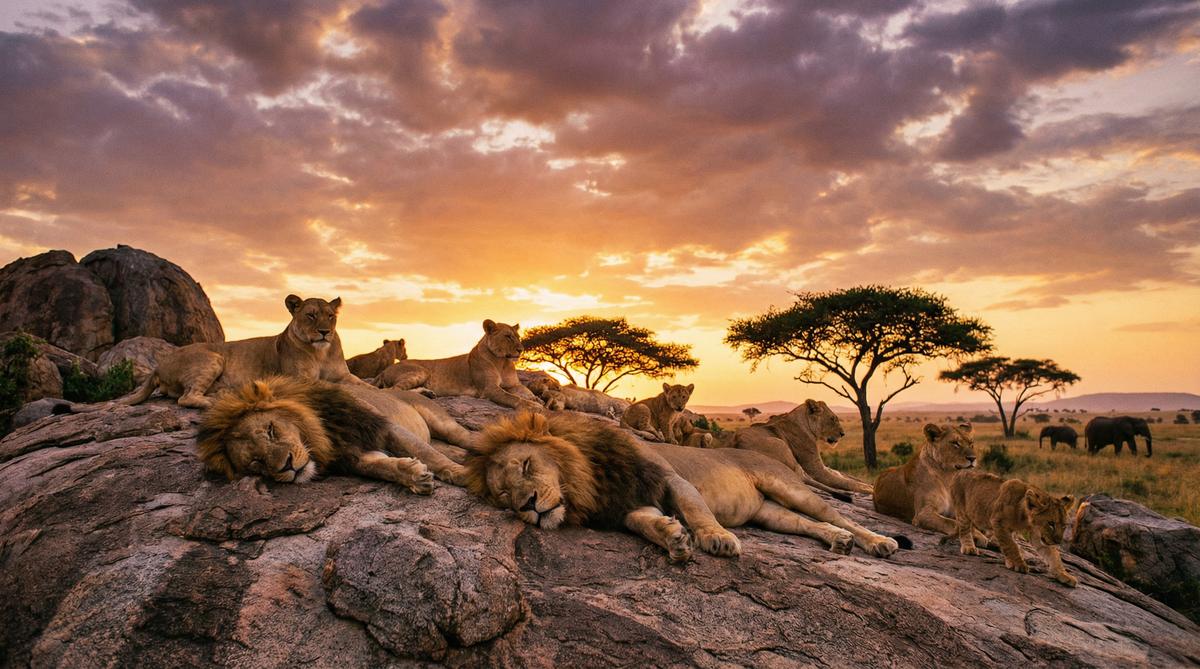 海角社区非洲狮群视频