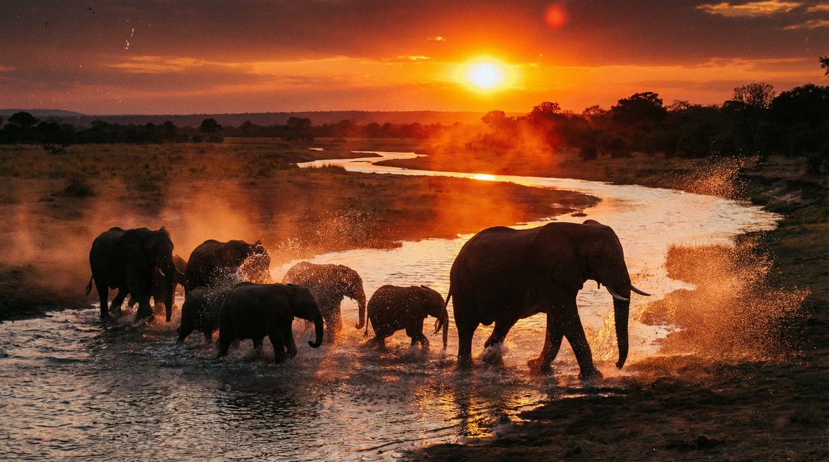 海角社区非洲象群视频